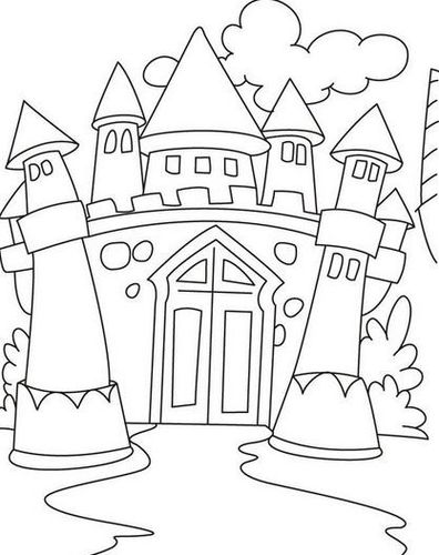 公主和城堡的简笔画手抄报 公主手抄报-蒲城教育文学网