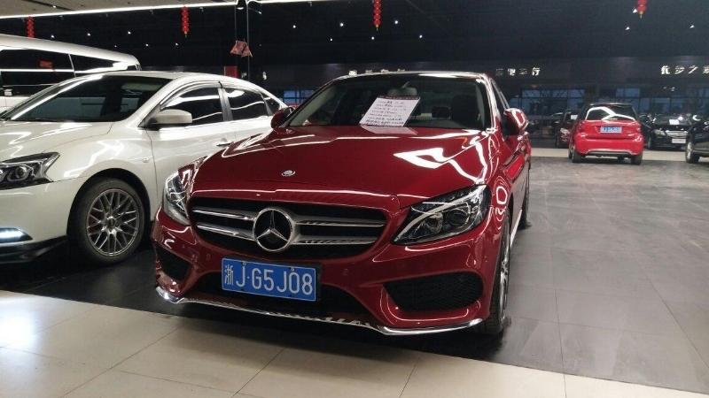 【台州】2016年4月奔驰 c级 c200 2.0t 运动型(改款)