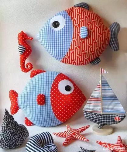 入坑手工布艺,可以先从一条鱼儿那开启创作,附3款创意