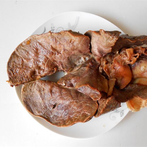 诸城烧烤猪肺500g诸城特产烤猪肺卤味熟食当天烤真空包装3份包邮