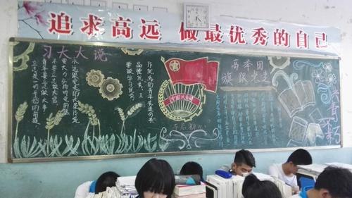 共青团员黑板报
