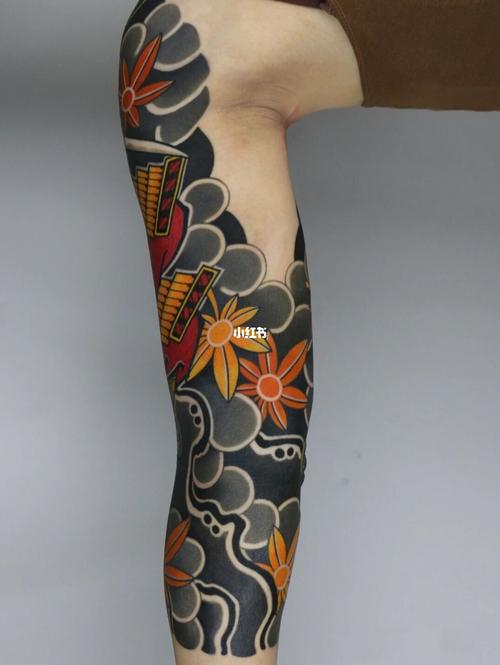 日式纹身老传统纹身_纹身_花臂_设计_美女_美妆_彩妆