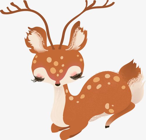 关键词 : 卡通手绘,创意,动漫动画,简约,可爱的,小鹿