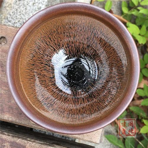 建盏主人杯品茗茶杯油滴兔毫鹧鸪斑建阳水吉原矿釉曜变天目七里湾