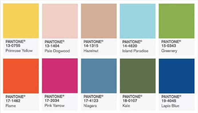 2017年已经开始,大家还记得去年色彩权威pantone潘通发布的年度流行色