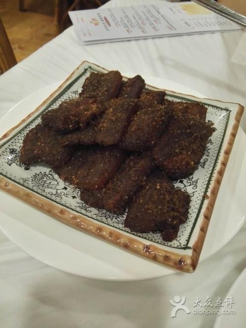 蒸干渣肉