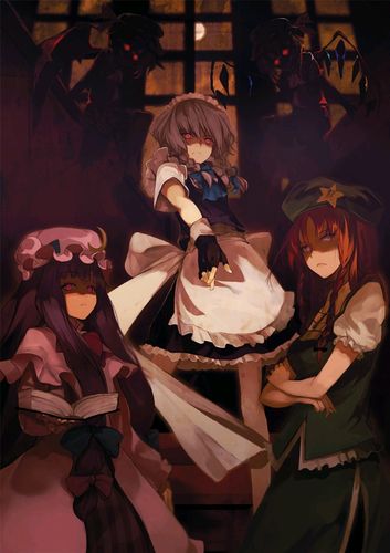 十六夜咲夜《东方红魔乡》的同人