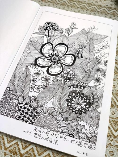 线描画第六天_临摹_文化_绘画