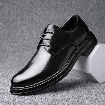 老鞋匠 2021秋季新款 经典英伦商务皮鞋男 时尚百搭潮流轻便舒适耐磨