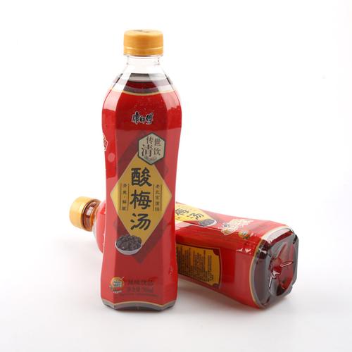 康师傅酸梅汤500ml*15瓶 清爽解腻解渴夏日果味饮料 江浙沪皖包邮