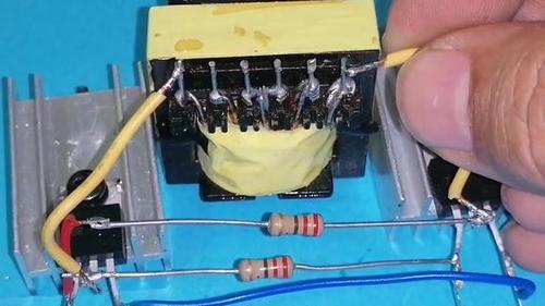 变废为宝,旧pc电源变压器改造为逆变器,由电源diy逆变器