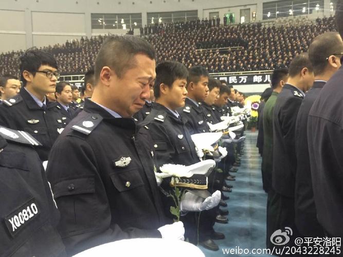 洛阳被袭民警追悼会10日举行 送烈士最后一程