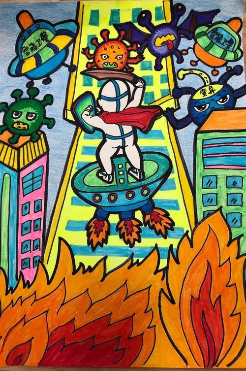 【童话故事】小小画笔蕴藏未来科技世界——建邺实验小