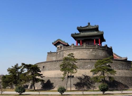 邯郸丛台城楼简笔画