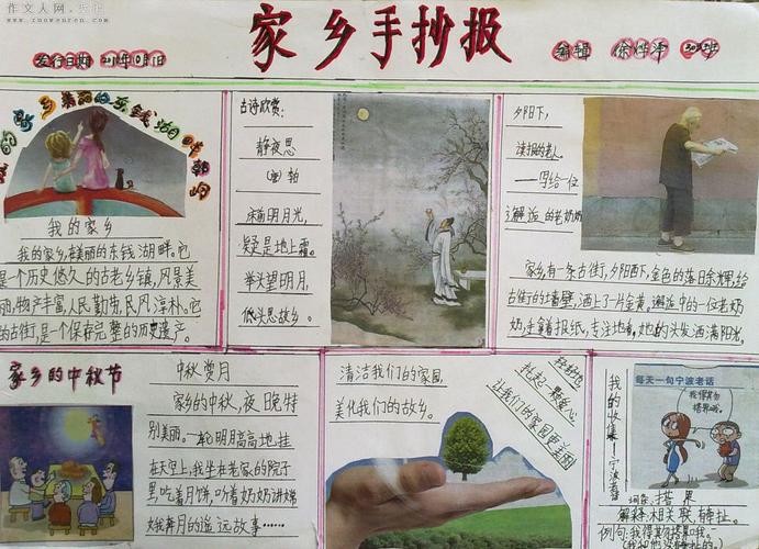 家乡宁波手抄报图片大全-12p