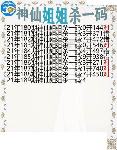 天中图库21年189期神仙姐姐杀一码3d图谜
