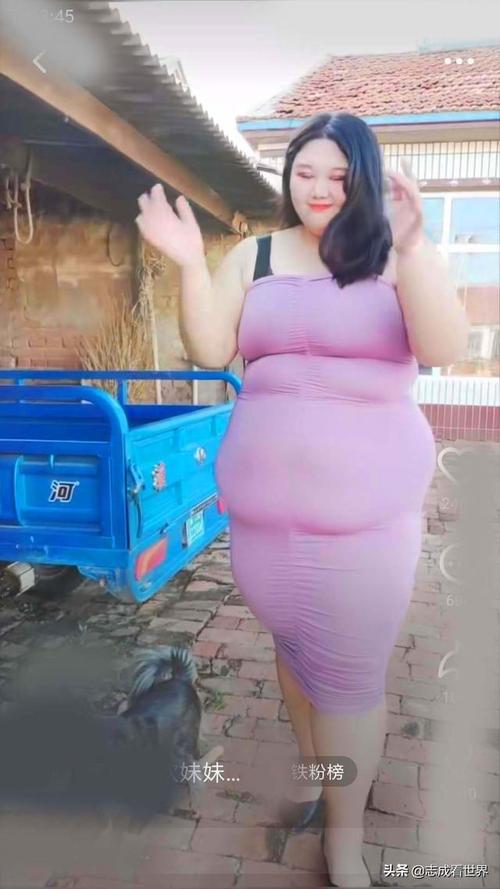 抖音300斤大胖妞,颜值爆表,当代杨贵妃,粉丝求婚 羡慕