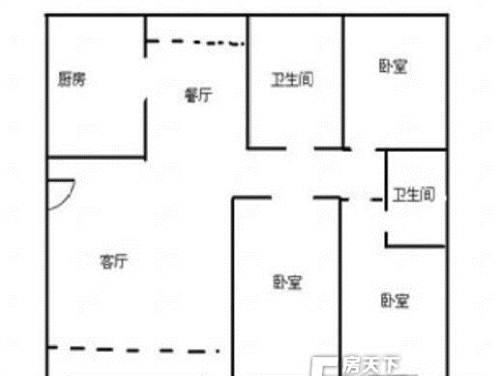 华润公园 元宝户型 精装未住