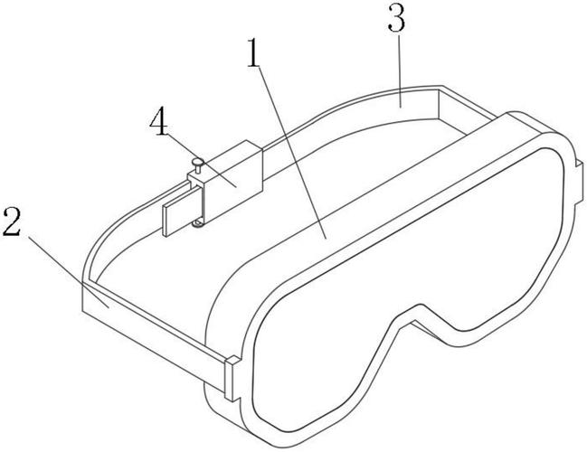 cn213092045u_一种防变形护目镜