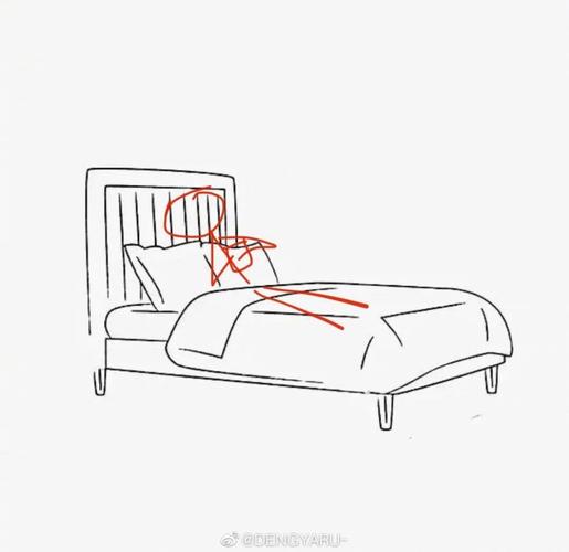 网友画出自己在床上玩手机的姿势,看看有没有一样的,一起玩手机