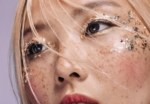 shape雀斑彩妆人像