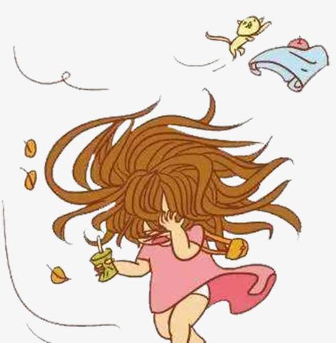 关键词 : 狂风,吹乱,头发,人物,矢量