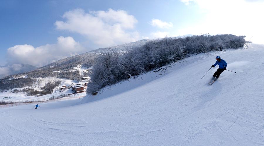 茂县滑雪胜地九鼎山太子岭滑雪门票 高山滑雪极限挑战