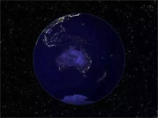 世界各国灯光地图,你的国家多繁华!_亮点_地区_城市