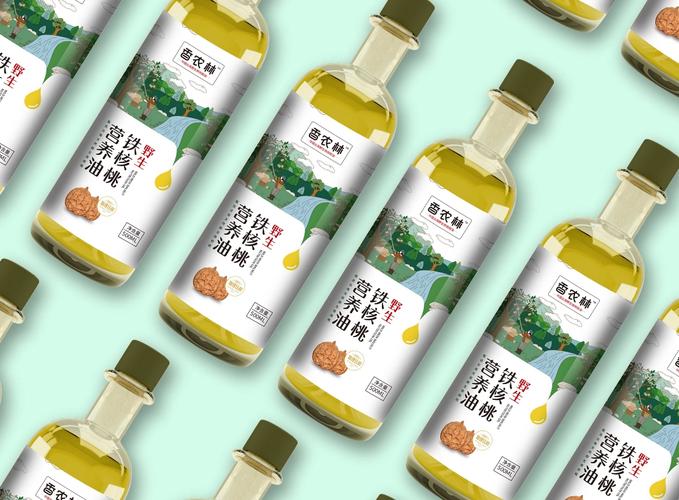 核桃油包装设计