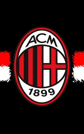 ac米兰队徽手机壁纸