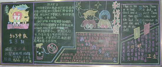 2015小学生黑板报
