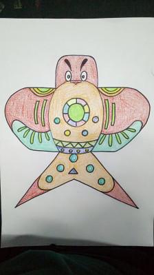 儿童画风筝简笔画