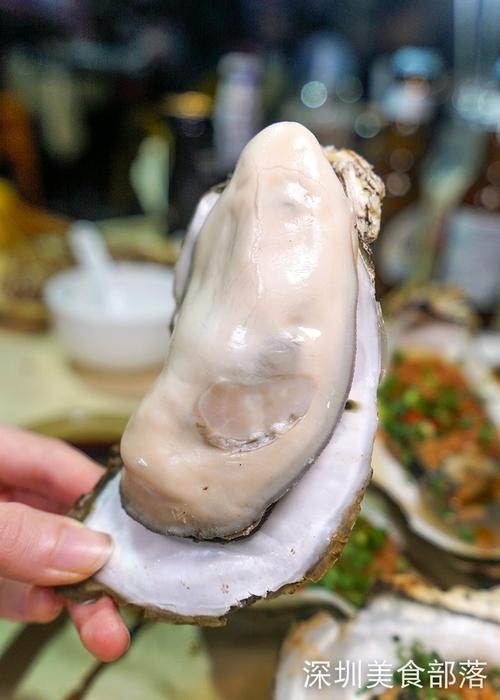 这可能是我在深圳吃过的最大的烤生蚝!