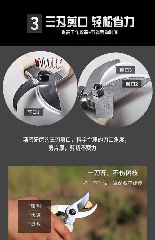 铂涯爱丽丝修枝剪日本进口修枝剪爱丽斯ars130dx园艺手剪刀果树整枝剪