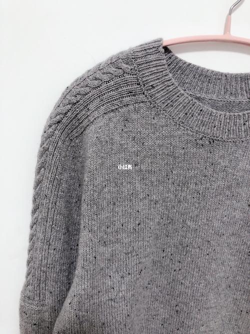 男款马鞍肩_毛衣_羊绒_手工编织毛衣_时尚_穿搭_上衣