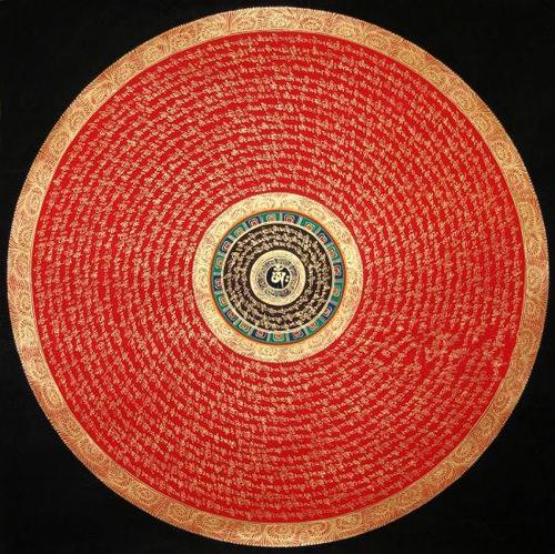 金刚经六字真言坛城