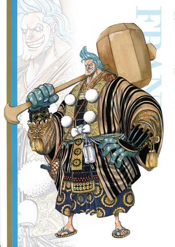 海贼王:草帽团和之国壁纸分享,路飞成为二刀流,乔巴无厘头搞怪