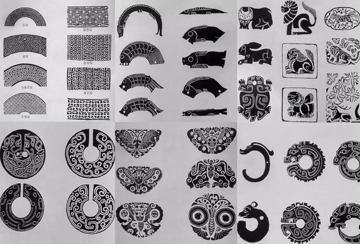 有动物纹,昆虫纹,飞禽纹,植物纹等;汉代瓦当纹饰题材有四神,翼虎,鸟兽