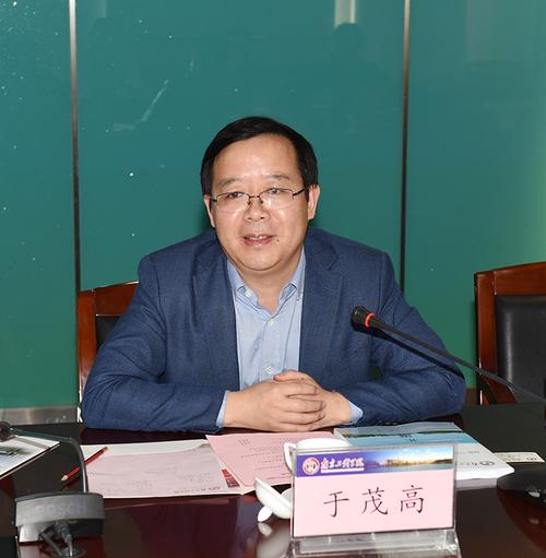 江宁区委常委政法委书记于茂高一行来我校调研