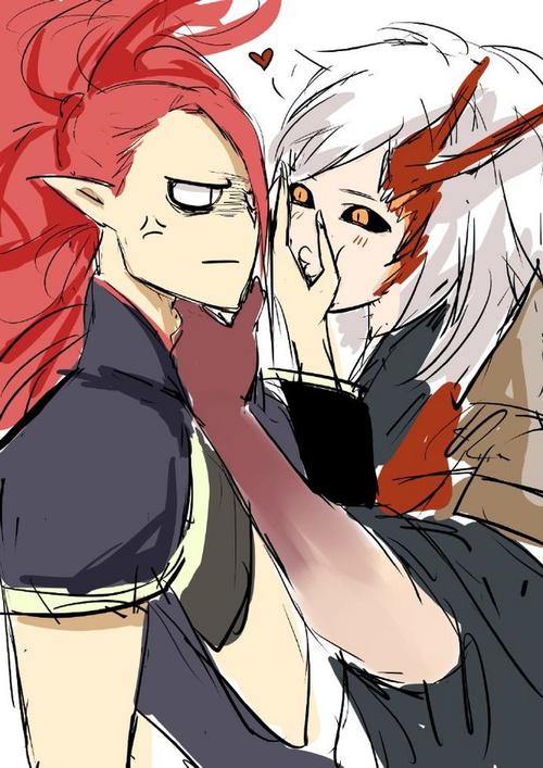 【茨木童子&酒吞童子】好喜欢这对啊,还没站稳攻受,先