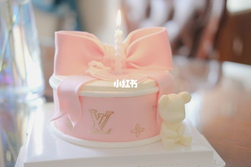 少女心蝴蝶结蛋糕96_蛋糕_蝴蝶结_少女心_生日蛋糕