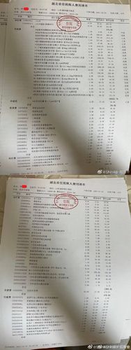 刘丽千部分费用清单申明医院朋友证明抵制lbs从我做起