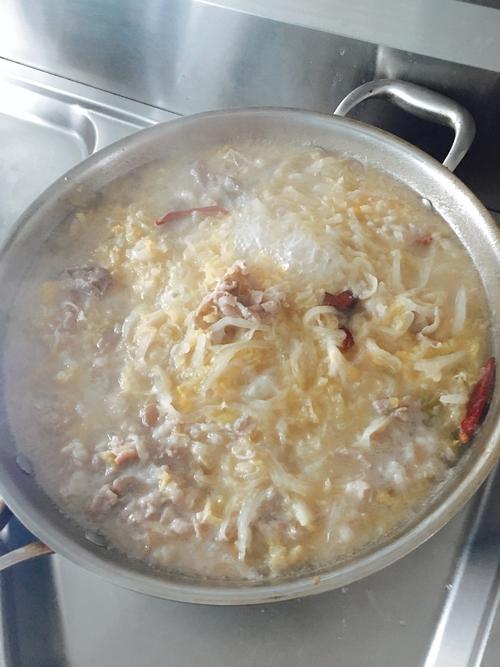 酸菜羊肉羹