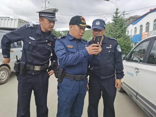 送教基层行|青海省交警总队教官团莅临我县开展警务实战送教活动