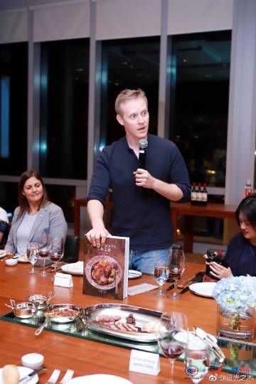 原美国驻华大使骆家辉的行政总厨michael rosenblum迈克·罗朗,携新书