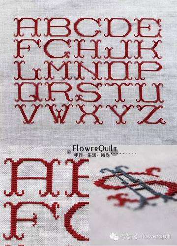 刺绣超实用花样字母刺绣来一波视频教程