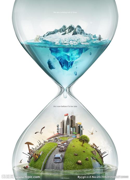 自然环境创意海报图片