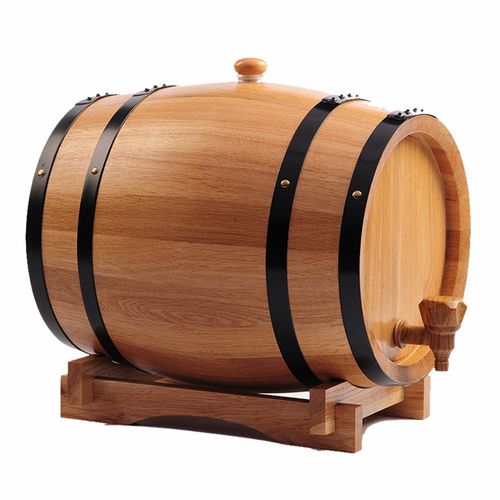 橡木酒桶兴都奥克5升10l20升30l无胆烘烤自酿葡萄酒红酒橡木桶