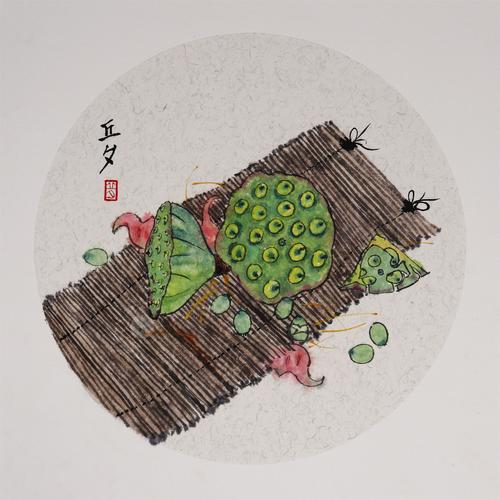 国画| 莲子图文教程笔记