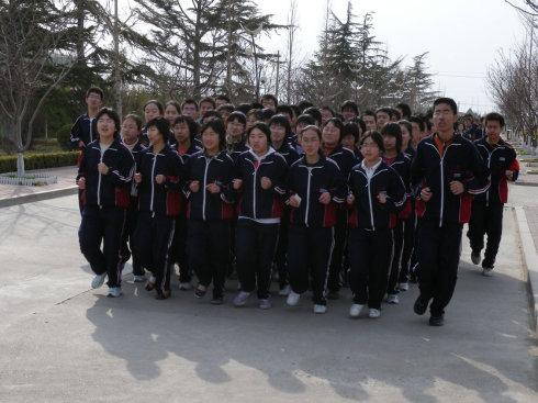 摄影昌乐二中花满园